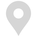 A solid map marker icon